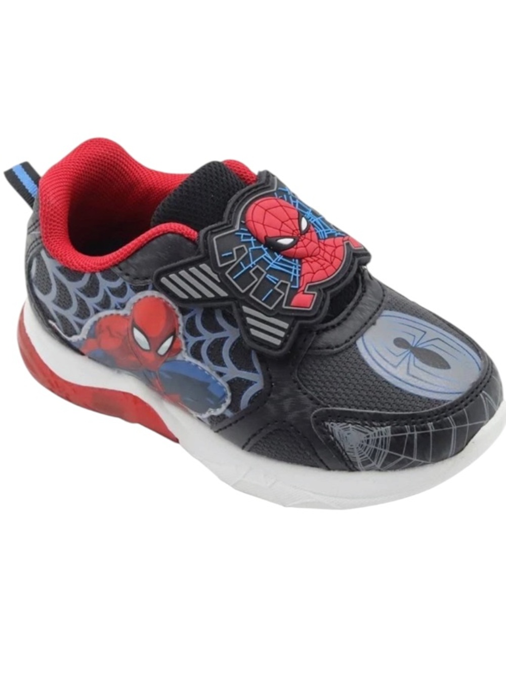 Disney Spider-Man Light Up Athletic Sneakers New in box Size 1